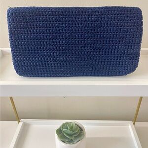 Elegant Navy Cosmetic Bag